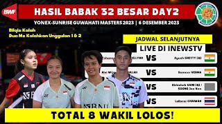 Hasil Guwahati Master 2023 Hari ini Day2  Bilqis Kalah  Hasil Badminton [upl. by Chellman759]