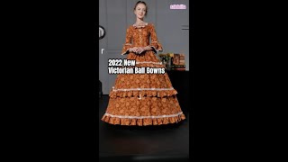 2022 Newest Historical Victorian Dresses Rococo Baroque Marie Antoinette Ball Gowns Theater Costumes [upl. by Altheta]