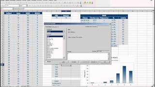 TUTO OPENOFFICE CALC  Les paramètres statistiques [upl. by Stella144]