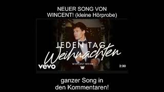 NEUER WINCENT WEISS SONG ganzer Song in den Kommentaren [upl. by Anohs476]