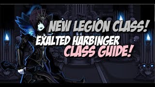 NEW EXALTED HARBINGER CLASS GUIDE ENCHANTMENT FARMING SOLO PVP COMBOS AQW AdventureQuestWorlds [upl. by Adlesirhc]