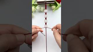 Seven Stars Shining Rope Braiding Skills Sharing Simple Braiding Bracelet Tutorial Bracelet Brai [upl. by Meares831]