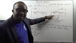 Physics 9702 Variable Resistors in Potential divider circuits [upl. by Idnir]