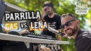 Parrilla a Gas VS Parrilla a Leña  El Laucha Responde FT Merakio [upl. by Kaule]