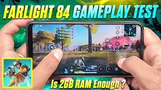 Farlight 84 Gameplay Lag Test In 2GB Ram [upl. by Elspet]