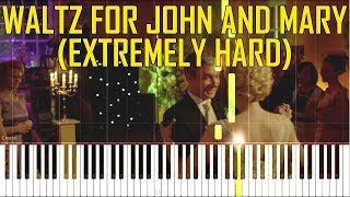 Waltz for John and Mary  Sherlock EXTREMELY HARD Synthesia Tutorial [upl. by Areem]