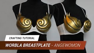 Crafting Tutorial  Worbla Breastplate Angewomon  JakCosplay [upl. by Ymot]