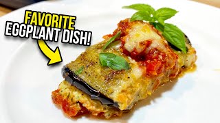 SUPER EASY amp Delicious Eggplant Rollatini Recipe [upl. by Richela]