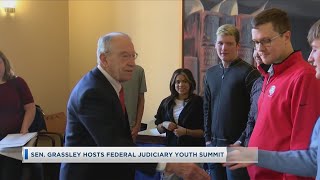 Grassley Hosts Federal Judiciary Youth Summit [upl. by Leiser]