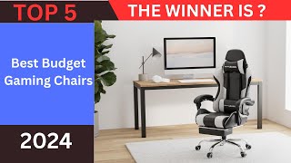 Top 5 Best Budget Gaming Chairs in 2024 [upl. by Odnalref]