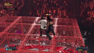 THE UNDERTAKER VS MANKIND WWE HELL IN A CELL FULL MATCH WWE 2K24 [upl. by Yrret]