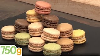 Macarons à la meringue Italienne  750g [upl. by Ailyt]