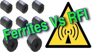 Ferrite cores Vs RFi⚠️ [upl. by Aizan]