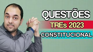 QUESTÕES DE DIREITO CONSTITUCIONAL TRE e TSE UNIFICADO 2023 [upl. by Dawes]