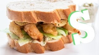 Scampi Sandwich Recipe  SORTED Eats Britain [upl. by Ennail]