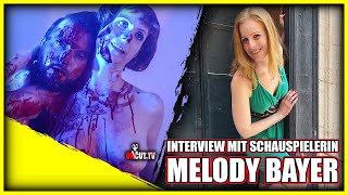 Interview MELODY BAYER  Schauspielerin  Filmausschnitte von Brandl Pictures Garden of Gore uvm [upl. by Adnalohs]