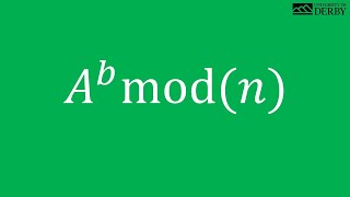 Modular Exponentiation Useful for Cryptography [upl. by Egroej815]