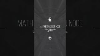 Math Expression Node  Unreal Engine 5 Tips amp Tricks [upl. by Feeney]