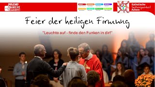 Livestream zur Firmung am Freitag 22112024 um 1800 Uhr aus der Jugendkirche Fautenbach [upl. by Delphine]