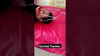 Cervical Traction  neckpain physiotherapy exercise physiotherapistsoumen [upl. by Eiloj265]