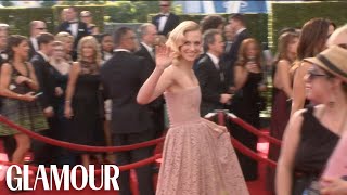 Meet the Stars on the 2013 Emmys Red Carpet — Red Carpet Roundup – Glamour [upl. by Enileuqkcaj676]