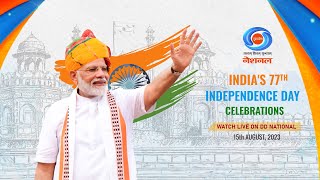 Indias 77th Independence Day Celebrations – PM’s address to the Nation  LIVE from the Red Fort [upl. by Gurevich]