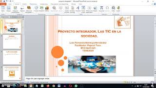 Tutorial Proyecto integrador Módulo 1 [upl. by Ahsekyt]