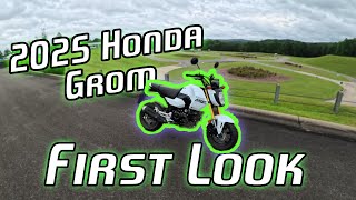 2025 Honda grom First ride and look [upl. by Tildy]