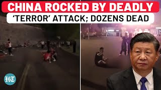 China Rocked By Deadly ‘Terror’ Attack 35 Killed After Car Rammed Into Pedestrians In Guangdong [upl. by Nomaj618]