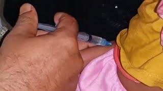 Child Flucloxacilin im intramuscular injection Video 24 Ep 112 Injection Tips [upl. by Mano]