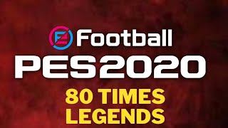 eFootball PES 2020  80 times clássicos  Ps4 [upl. by Ninerb541]