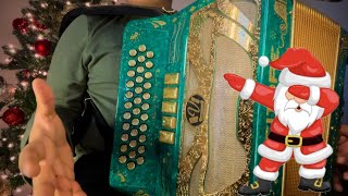 El Baile De Santa Claus  Grupo Exterminador  TUTORIAL  acordeon [upl. by Tayyebeb420]