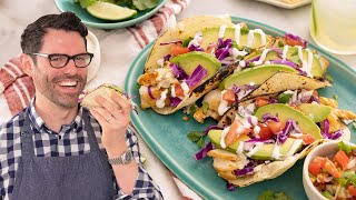 Ultimate Fish Tacos Recipe  Fresh Easy and Delicious [upl. by Biancha]