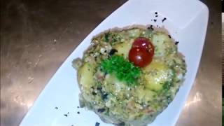 HOW TO MAKE GERMAN POTATO SALAD VERY FAMOUS MOUTH WATERING SIDE DISH [upl. by Yhtomiht]