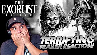 CALL ALL THE PRIEST The Exorcist  Believer TRAILER REACTION Blumhouse Horror [upl. by Ehsrop]