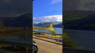 Castle travel uk 4k new ytshorts ytshortsvideo shorts scotland nature history isleofskye [upl. by Waverley]