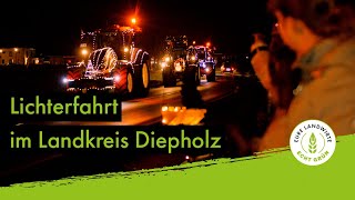 Lichterfahrt im Landkreis Diepholz [upl. by Aitas129]