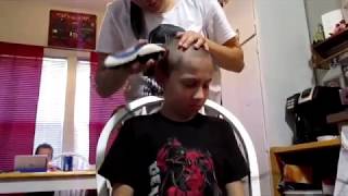 Autism boy haircut [upl. by Sullecram]