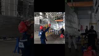 Watch the build of a performance catamaran odiseacatamarans performanceboats welding boatbuild [upl. by Irahs]