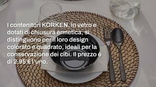 Accessori cucina IKEA novità allinsegna dello stile tutte da scoprire [upl. by Nosretep]