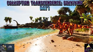 Can we survive an Ark thats full of Corruption Ark Ascended Corruption Transcendence ep1 [upl. by Simah]