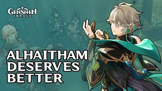 Fantastic DPS or Feeble Scholar Alhaitham character review [upl. by Eemia]