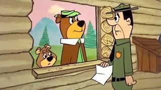 Yogi Bear Clip  Yogi Snaps at Ranger Smith The Yogi Bear Show 1961 [upl. by Ardiedal]