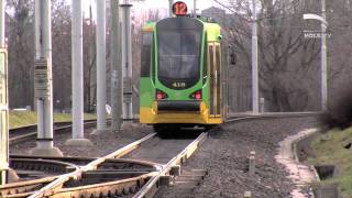 KolejTV  10012012 r  Dworzec Główny w Poznaniu rozbudowa linii poznańskiego tramwaju [upl. by Leseil330]