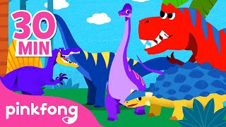 Mix  Dinosaurier lieder für kinder  Kinderlieder  Pinkfong Baby Hai Kinderlieder [upl. by Gnah]