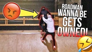 I TAKE ON AN ANNOYING ROADMAN AT SKATEPARK [upl. by Timofei618]