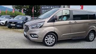 Ford Tourneo Custom Bus 20 EcoBlue 125kW 8MIEST AUTOMAT Limited r 2018 124495 KM autodadosk [upl. by Ojibbob]