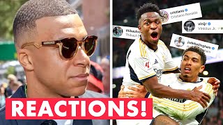 🔥🤩 How Real Madrids Senior Players Reacted to Mbappe Announcement — Bellingham Vinicius amp More [upl. by Ahseek587]