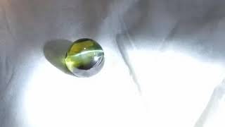 Color change of Alexandrite Chrysoberyl cats eye 673ct srilanka ceylon very clean [upl. by Maples372]