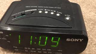 Sony Dream Machine FMAM Digital Clock Radio [upl. by Bradlee]